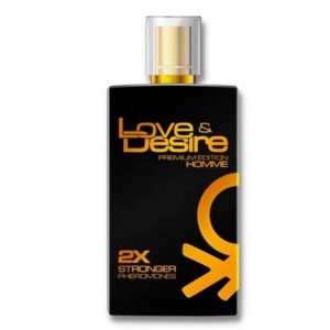 Love & Desire - Gold Premium Homme Pheromone Perfume - 100 ml