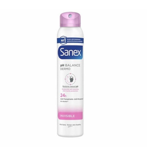 Sanex - Dermo Invisible pH Balance Deodorant Spray - 200 ml