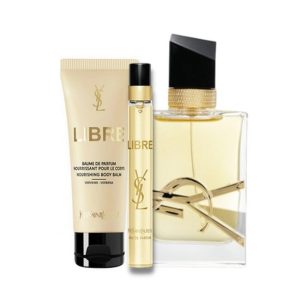 Yves Saint Laurent - Libre Eau de Parfum Sæt - 50 ml Edp + Travel Spray + Body Lotion