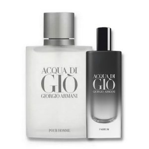 Giorgio Armani - Acqua Di Gio Sæt - 100 ml Edt og 15 ml Parfum