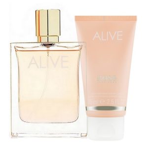 Hugo Boss - Alive Eau de Parfum Gaveæske - 50 ml + Body Lotion